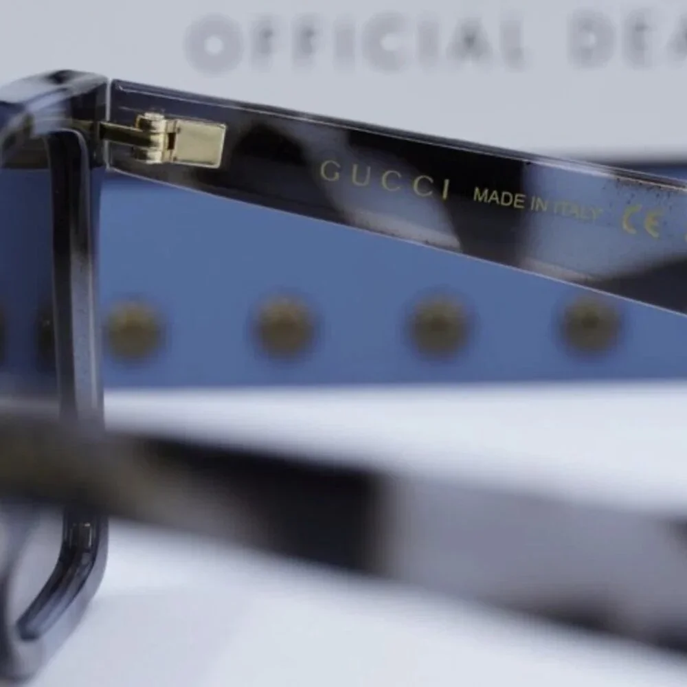 NWT Gucci GG1540S-005 Grey Square 55mm Sunglasses - Picture 7 of 8